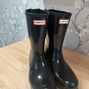 Hunter Black Rain Boots